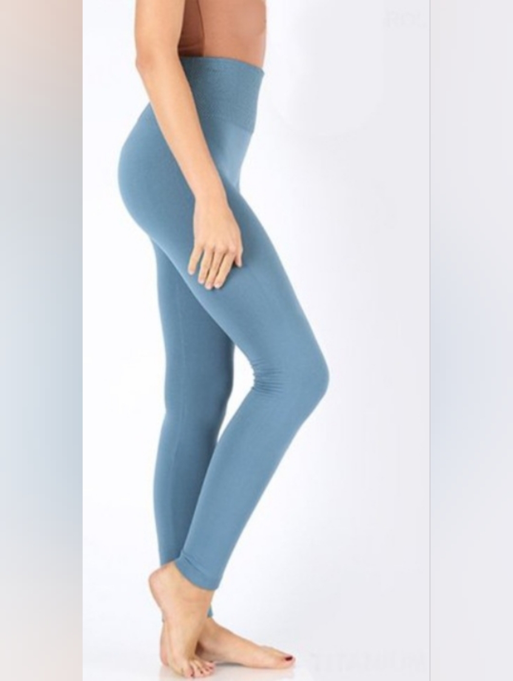 Zenana Outfitters High Waist Tummy Control Fleece Lined Leggings